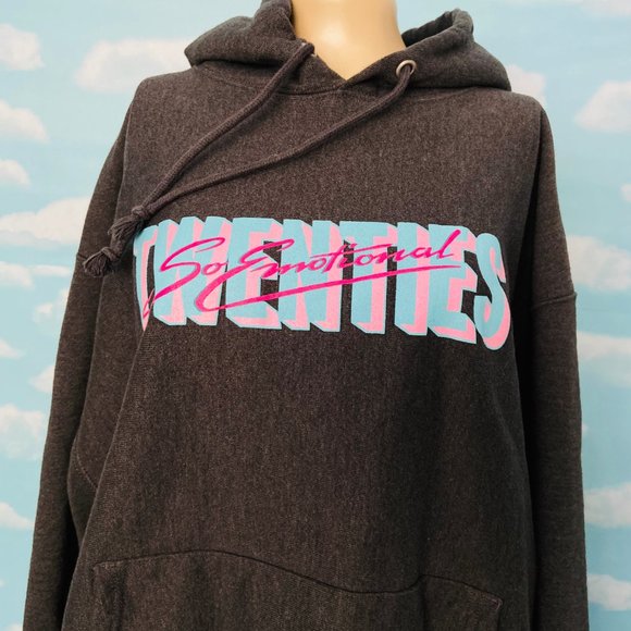 champion reverse weave graphic hoodie